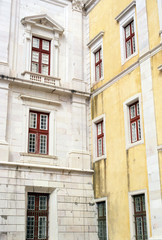 Fototapeta na wymiar Mafra National Palace, Mafra, Portugal