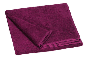violet towel