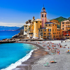 pictorial Ligurian coast - Camogli, Italy