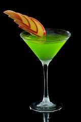 green apple martini