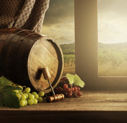 Wine barrel