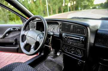 Fototapeta na wymiar interior of the car
