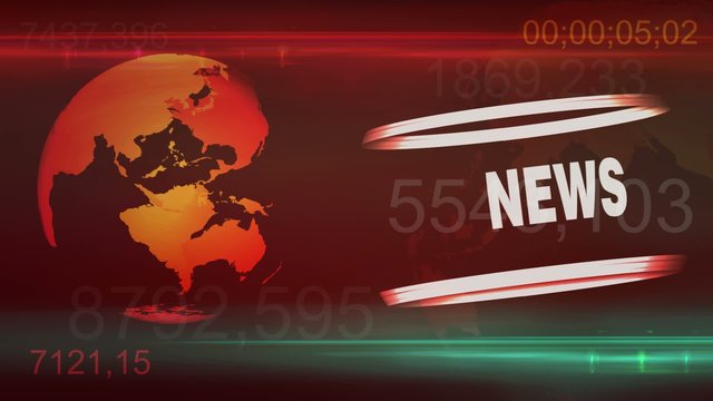 News Global background animation