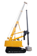 machine for drilling holes