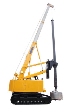 machine for drilling holes