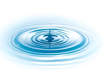 Foto op Plexiglas drop of water © kubais