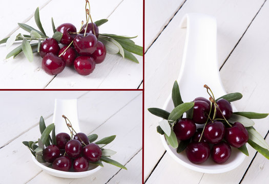 composition of cherries isolated