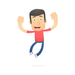 casual man in various poses for use in advertising,