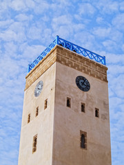 Obraz premium Clock tower in Essaouira, Morocco