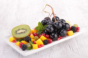 assortment of fruits