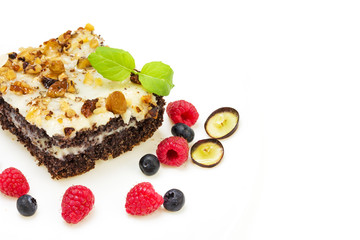 pastry with berries