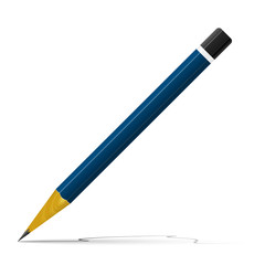 Blue pencil