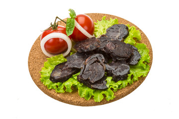 Horsemeat sausage