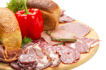 Sausages assortment