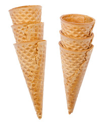 Ice cream cones set