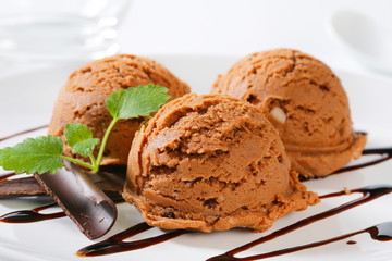 Chocolate ice cream