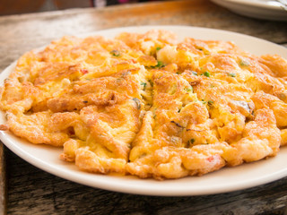 Thai style omelette