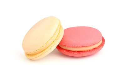 MACARON White and Pink.
