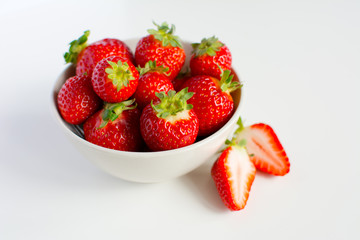 Beautiful fresh strawberries