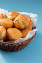 Small homemade Bosnian doughnuts