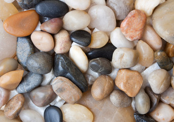colored small gravel