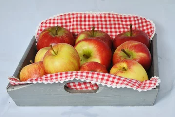 Tischdecke Appels in de herfst voor appeltaart © trinetuzun