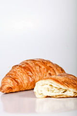 Fresh baked croissants 