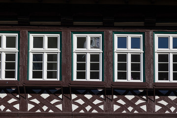 Fachwerkfassade in Wernigerode
