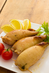 Stuffed cuttlefish