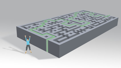 Labyrinthe réussite