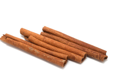 Three cinnamon sticks