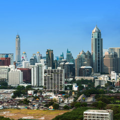 Obraz premium Modern city landscape