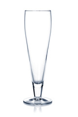 Empty beer glass
