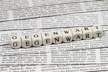Obraz premium Gegenwart
