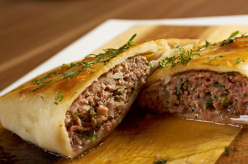 Qutab- baked Chebureki