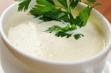 creamy cauliflower soup
