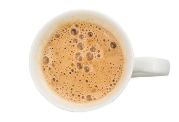 cappuccino isolated