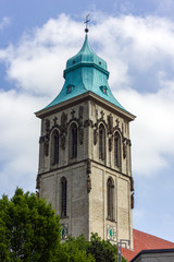 St. Martini Kirchturm in Münster (Westfalen)