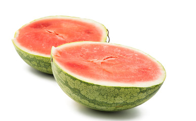 sliced ​​watermelon isolated