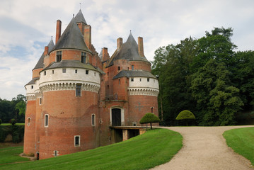 Fototapeta na wymiar Château de Rambures, France