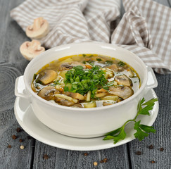 mushroom soup