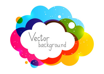 Color cloud element for Your design