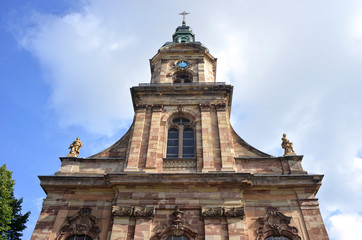 Fototapeta na wymiar Basilica of St Johann Saarbrücken