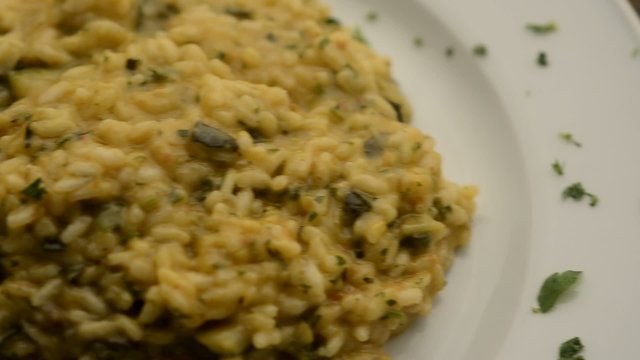Risotto alle zucchine