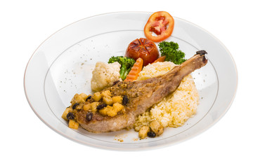 Pork t-bone steak