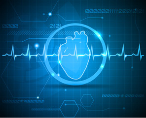 Anatomy of heart wallpaper