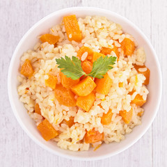 pumpkin risotto