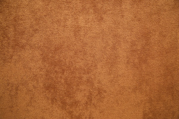 brown plush fabric close-up