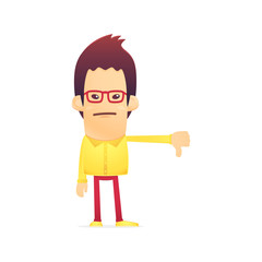 cool dude in various poses for use in advertising,