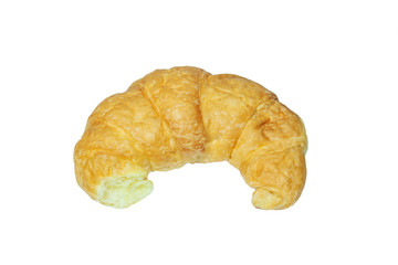 croissant on white backgrund